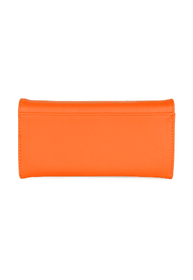 BILLETERA MUJER FLAP-BESSIE ORANGE KENNETH COLE - 4