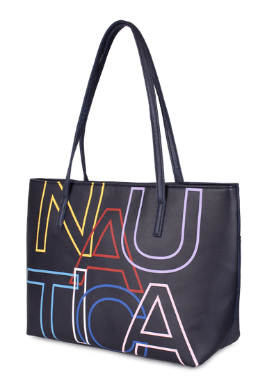 CARTERA NAUTICA ECOCUERO AZUL OUTLINER - 2