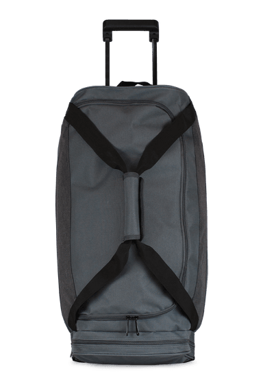 BOLSO DE VIAJE CON RUEDAS KROSS M 89 LTS GRIS + CANDADO F - 3