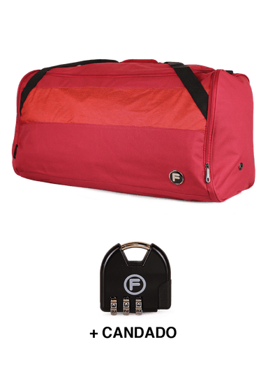 BOLSO EDER L 144 LTS ROJO + CANDADO F - 2