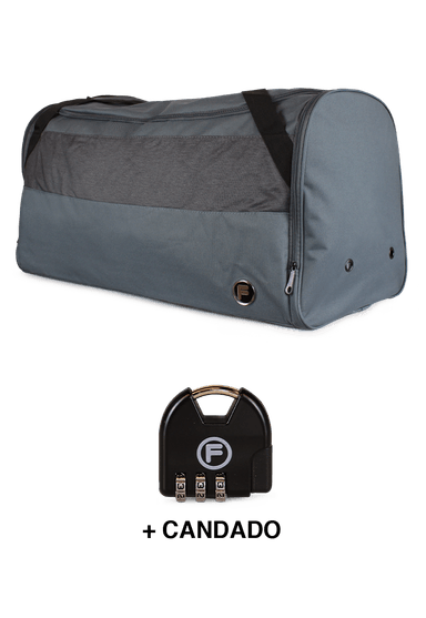 BOLSO EDER L 144 LTS GRIS + CANDADO F - 2