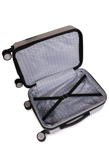MALETA FLIP DE CABINA CON USB GRIS F LA MALETA DE CHILE - 2