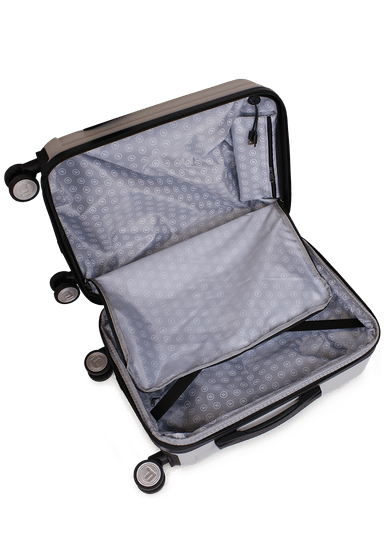 MALETA FLIP DE CABINA CON USB GRIS F LA MALETA DE CHILE - 3