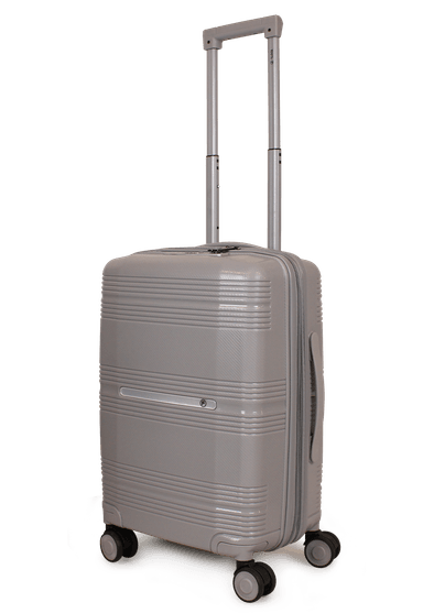 PACK MALETA CABINA CON USB CHIC GRIS 10K + ESTUCHE SPARK SILVER - 4