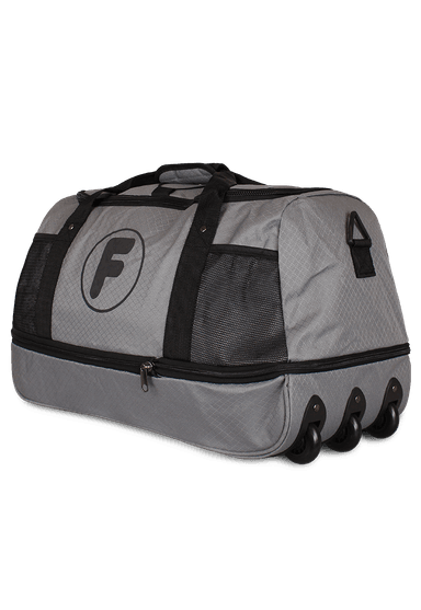 BOLSO TIPO MOCHILA CON RUEDAS GOLIAT GRIS F LA MALETA DE CHILE - 1