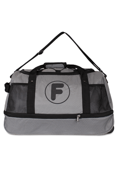 BOLSO TIPO MOCHILA CON RUEDAS GOLIAT GRIS F LA MALETA DE CHILE - 5