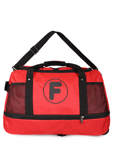 BOLSO TIPO MOCHILA CON RUEDAS GOLIAT ROJO F LA MALETA DE CHILE - 5