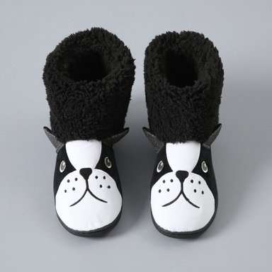 PANTUFLA MUJER FLORES 33510 BOTA ANIMALES - 2