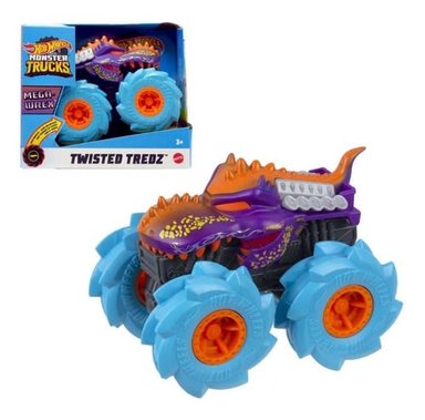 VEHICULO HOT WHEELS MEGA MONSTER TRUCKS TWISTER TREDZ - 1