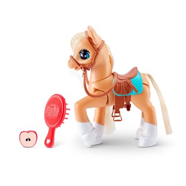 PELUCHE PONY MAGICO PETS ALIVE CON ESTABLO Y ACCESORIOS - 5
