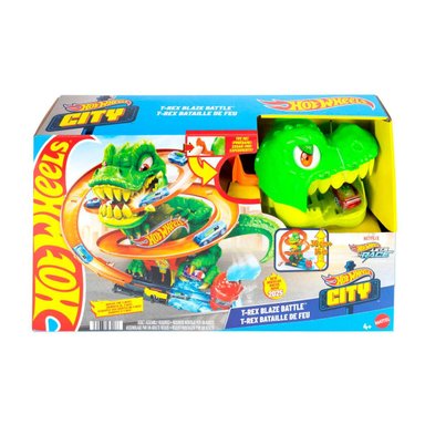 HOT WHEELS CITY T-REX VS ESTACION DE BOMBEROS - 2