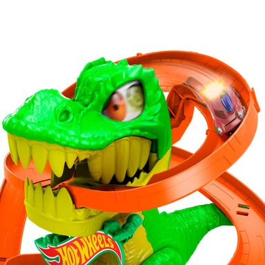 HOT WHEELS CITY T-REX VS ESTACION DE BOMBEROS - 3