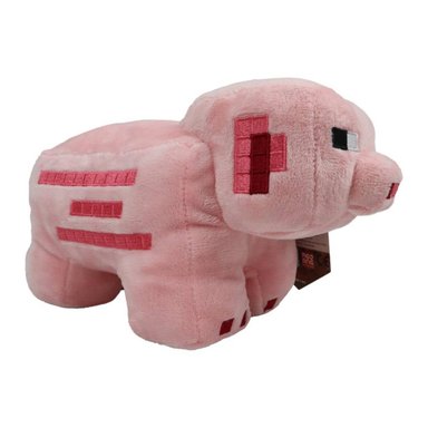 PELUCHE MINECRAFT CERDO 25 CM COLECCION - 2