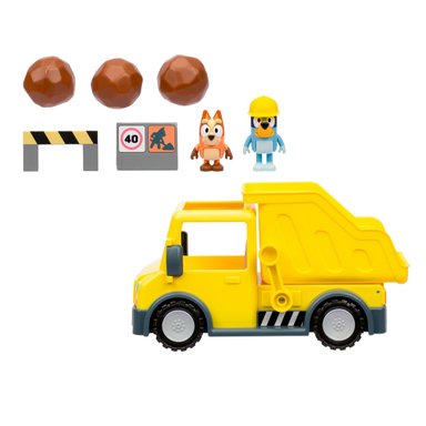 CAMION VOLQUETE BLUEY CON TOLVA Y FIGURAS ARTICULADAS - 3