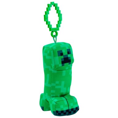 PELUCHE MINECRAFT CREEPER CON CLIP PORTATIL - 1
