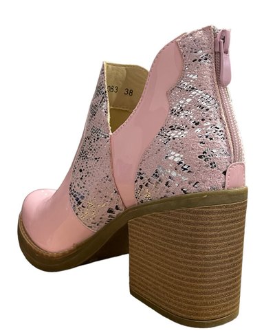 BOTÍN ROSADO ALTO CASUAL - 3