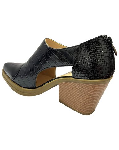 BOTÍN NEGRO LOW OPENING CASUAL - 4