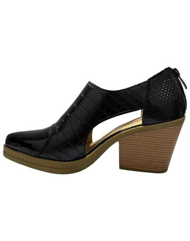 BOTÍN NEGRO LOW OPENING CASUAL - 5