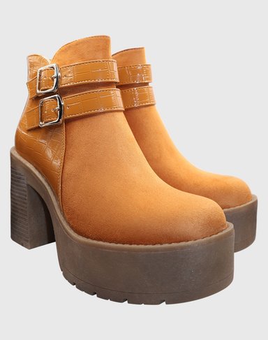 BOTIN SHUNKY TACHAS CAMEL - 2