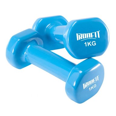 MANCUERNAS DE NEOPRENO IRONFIT 2 KG 1 - 1