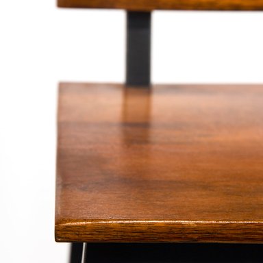 SILLA BAR NECTAR MADERA MANGO Y METAL CAFE - 3