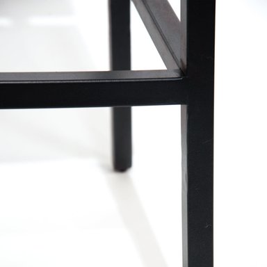 SILLA BAR NECTAR MADERA MANGO Y METAL CAFE - 4