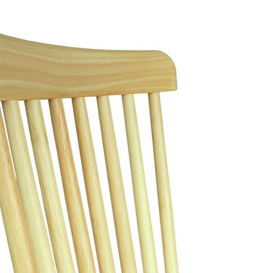SILLA NECTAR WINDSOR MADERA DE CAUCHO NATURAL - 5