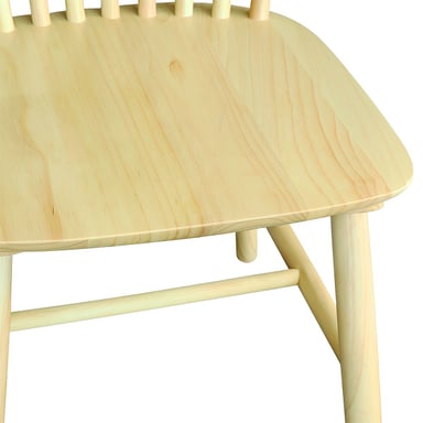 SILLA NECTAR WINDSOR MADERA DE CAUCHO NATURAL - 6
