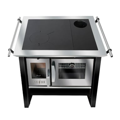 COCINA A LEÑA AMESTI ALLEGRA NEGRA - 3