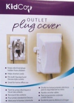 COBERTOR ENCHUFE KIDCO S211 BLANCO - 2
