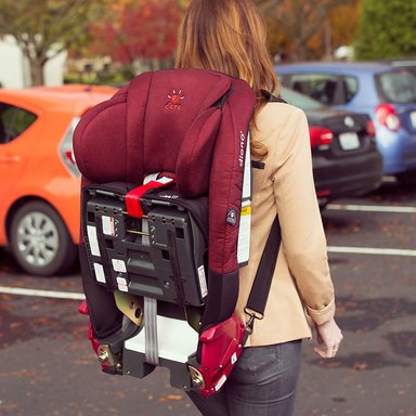 CORREAS DE TRANSPORTE PARA SILLA DE AUTO - DIONO - NEGRO - 1