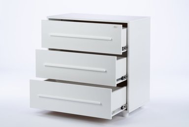 CÓMODA DREWEX D4181 BLANCO Y MUDADOR LULAYA - 4