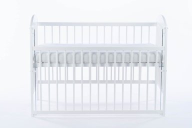 CUNA COLECHO DREWEX LULAYA MADERA BLANCO LATERAL AJUSTABLE (120 X 60) - 7