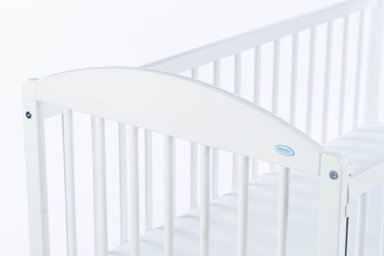 CUNA COLECHO DREWEX LULAYA MADERA BLANCO LATERAL AJUSTABLE (120 X 60) - 9