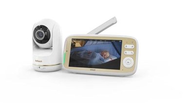 VIDEO INFANTI MONITOR DIGITAL EASY CONTACT 803 CON ZOOM Y CÁMARA GIRATORIA GRIS - 1