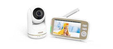 VIDEO INFANTI MONITOR DIGITAL EASY CONTACT 803 CON ZOOM Y CÁMARA GIRATORIA GRIS - 4