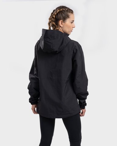 CHAQUETA MUJER GNOMO IMPERMEABLE HOODIE DANIRA BLACK - 3