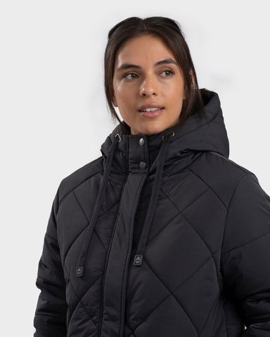CHAQUETA ECO NILEN MUJER BLACK GNOMO - 4
