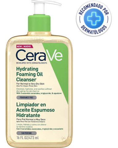 ACEITE CUERPO CERAVE 473 ML ESPUMOSO HIDRATANTE - 3