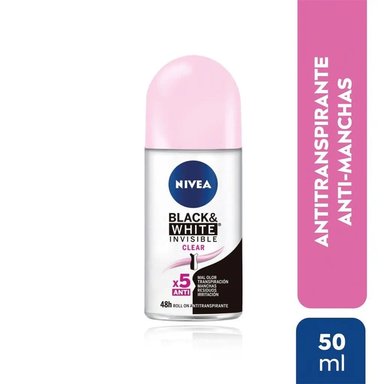 DESODORANTE NIVEA ROLL ON FEM INVISIBLE CLEAR - 2