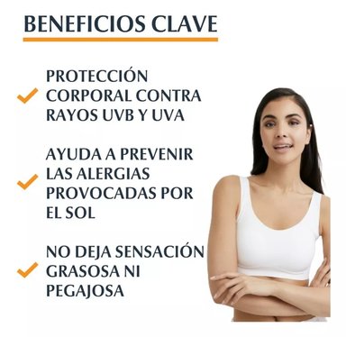 BLOQUEADOR ROSTRO EUCERIN SPF 50 150 ML CREMA ALERGIAS - 2