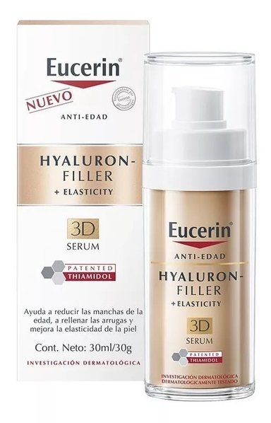 SÉRUM ROSTRO Y CUELLO EUCERIN 30ML 3D HYALURON FILLER ÁCIDO HIALURÓNICO 30 ML TIPO PIEL SECA - 1