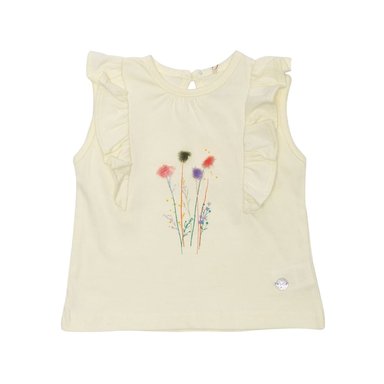 POLERA MANGA CORTA NIÑA PILLÍN PVU649AMA BEBE AMARILLO - 1