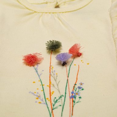 POLERA MANGA CORTA NIÑA PILLÍN PVU649AMA BEBE AMARILLO - 3