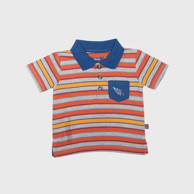 POLERA BEBÉ NIÑO NARANJA PILLIN - 1