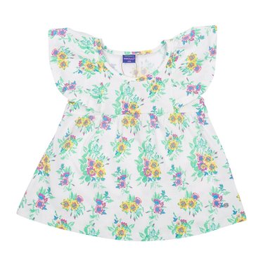 VESTIDO ALGODON NIÑA PILLIN BLANCO PVU672BCO BEBE - 1