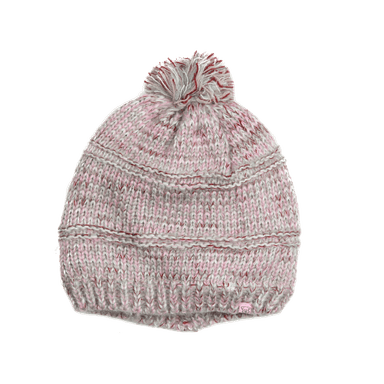 GORRO BEBÉ NIÑO POMPÓN GRIS CLARO PILLÍN - 1
