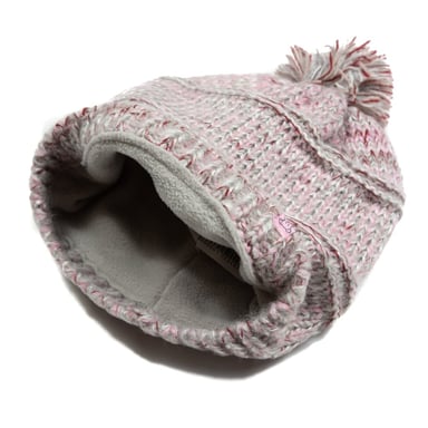 GORRO BEBÉ NIÑO POMPÓN GRIS CLARO PILLÍN - 4