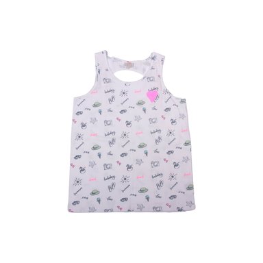 POLERA NIÑA PILLÍN TVW612BCO BLANCO - 1