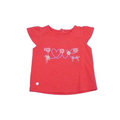 POLERA NIÑA PILLÍN PVW604COR BEBE CORAL - 1